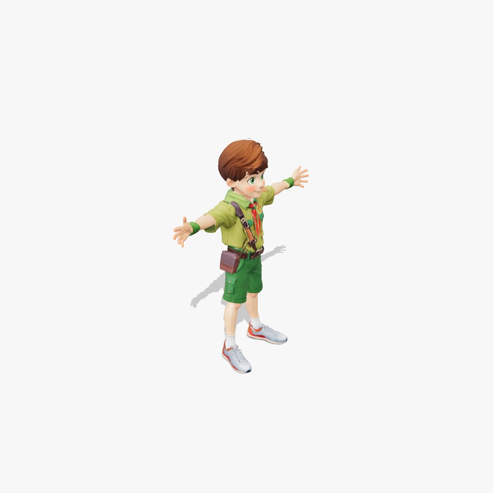 Scout Adventure Kid model pack